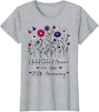 250th Anniversary USA Flowers 250 Years Ameri...