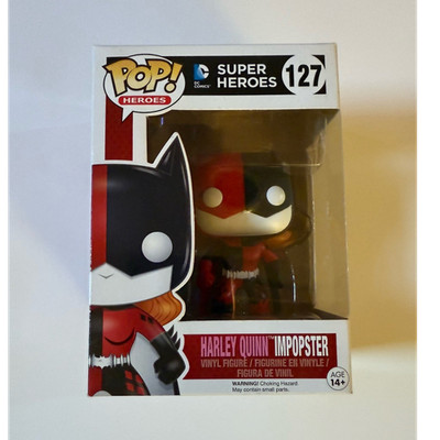 Funko Vinyl Figurine Black Red Harley Quinn Impopster Heroes DC Comics Pop! #127