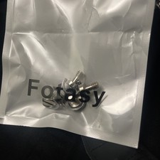  5 Pcs Stainless Steel D Shaft D-Ring 1/4" Tripod Screw Mounting Screw Adapter