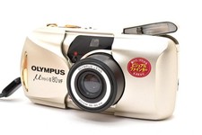 Top Mint Olympus mju II 80 VF Point Shoot Film Camera From JAPAN
