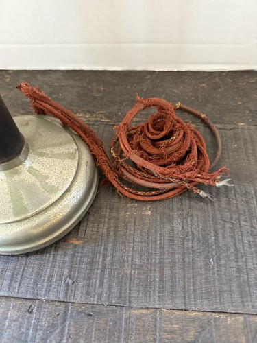 Antique Kellogg Black Candlestick Telephone with Chrome Base - Picture 5 of 16