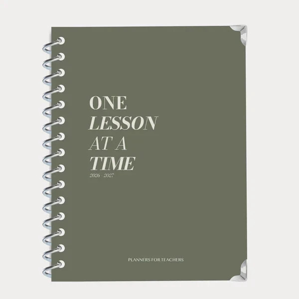 One Lesson At A Time 2026-2027 - Olive Edition (Planners for Teachers) NEW