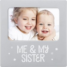 tiny ideas Me and My Sister Picture Frame, One Size, Frame