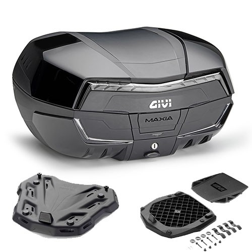 Givi Kit Bauletto V58NNTB2 + Piastra Triumph Scrambler 1200 2019-2021-image