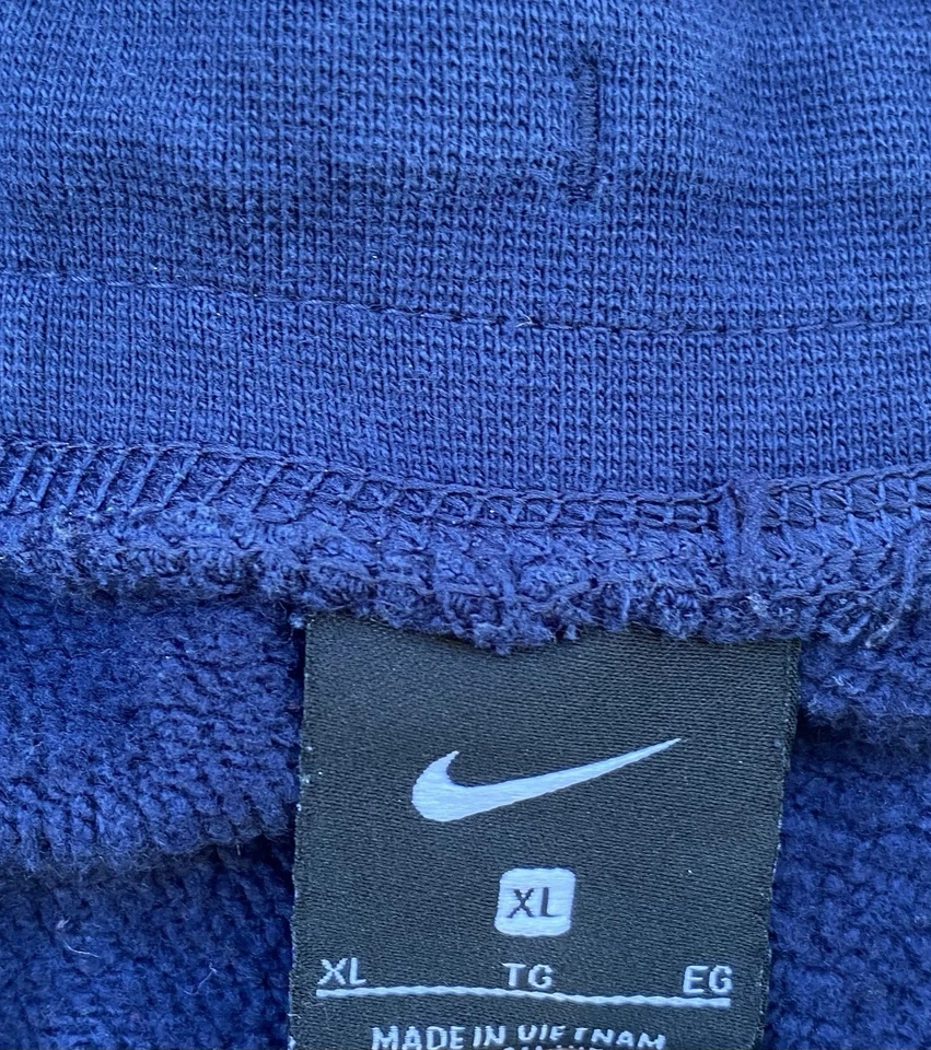 Women's Nike Club Fleece Sweatpants Pants Size Xl (Navy) 836124 419 - Image 4 of 4