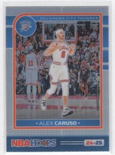 #88 2024-25 Hoops SILVER PRIZM PREMIUM Alex Caruso Oklahoma City Thunder
