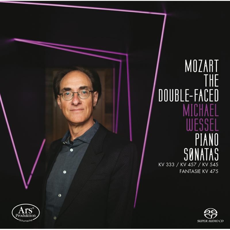ARS38343 Michael Wessel Mozart the Double-Faced - Piano Sonatas CD ARS38343 NEW