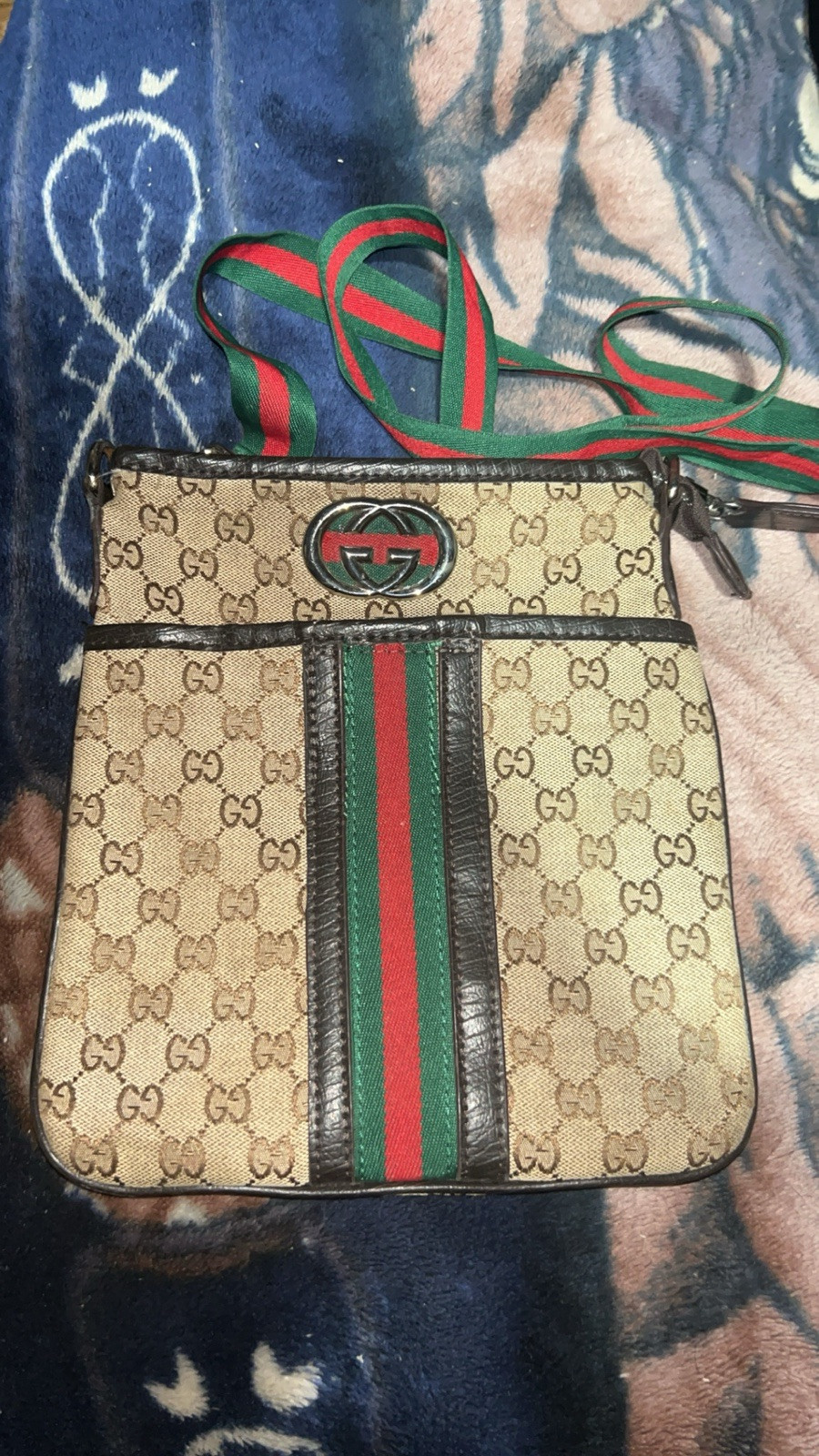 Gucci Leather Crossbody Bag for Women Stylish Shoulder Purse-image