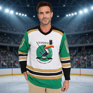 Maillot De Hockey Headgear Classics – Mighty Canards (Goldberg) – Vert – 2XL Jamais Porté