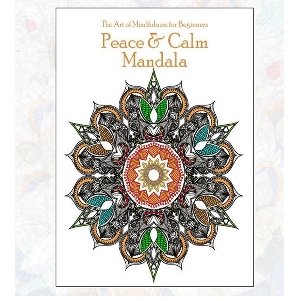 Art of Mindfulness for Beginners Peace & Calm Mandala Paperback NEW