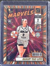 2025 Panini Donruss WNBA Hailey Van Lith #24 RC Net Marvels Orange Laser 88/399