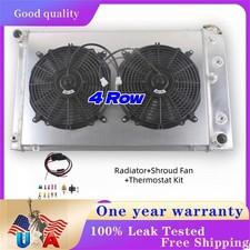 Alum 4-row 26 Core Radiator Shroud 12 Fans For 70-81 Camaro Dual Pass Ls Swap Alum 4-row 26 Core Radiator Shroud 12 Fans For 70-81 Camaro Dual Pass Ls Swap