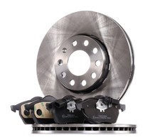 RIDEX Bremsenset Vorne Bremsscheiben Beläge für VW POLO (9N) GOLF VI (5K1)