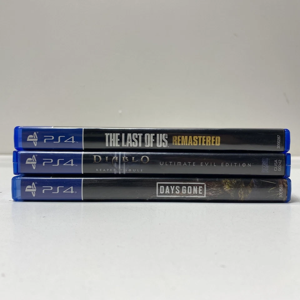 PlayStation 4 Bundle: Days Gone, The Last of Us Remastered & Diablo III - Image 3 of 4