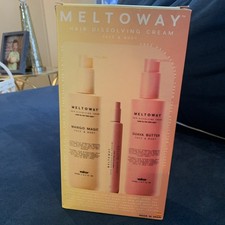 Meltoway Ultimate Hair Removal Cream Kit for Face Body 3 Pack Mango Guava