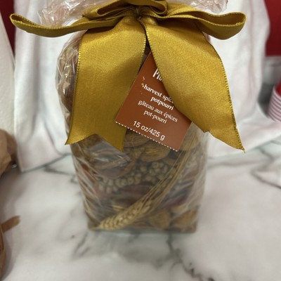 Pier 1 Imports Potpourri Spiced Cake 15 Oz New Decorative Dried Leaves Flowers