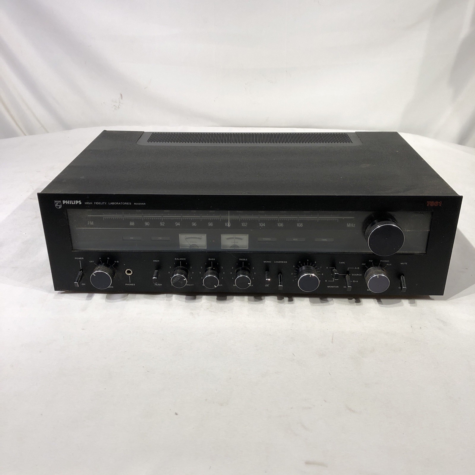 PHILIPS AH7871 AM/FM STEREO RECEIVER, Partial Tested