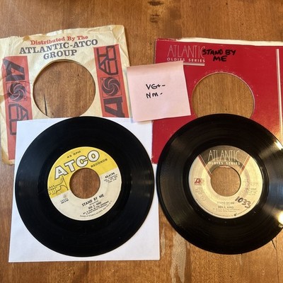 LOT 2 Ben E. King Stand By Me/On the Horizon ATCO/VG ATLANTIC/NM- 45 RPM