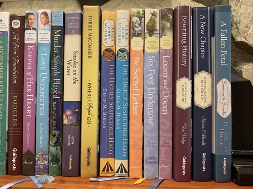 Guideposts Book lot 34 Hardcover Tearoom Grace Savannah Amish Mixed Mystery HC - Imagen 4 de 11