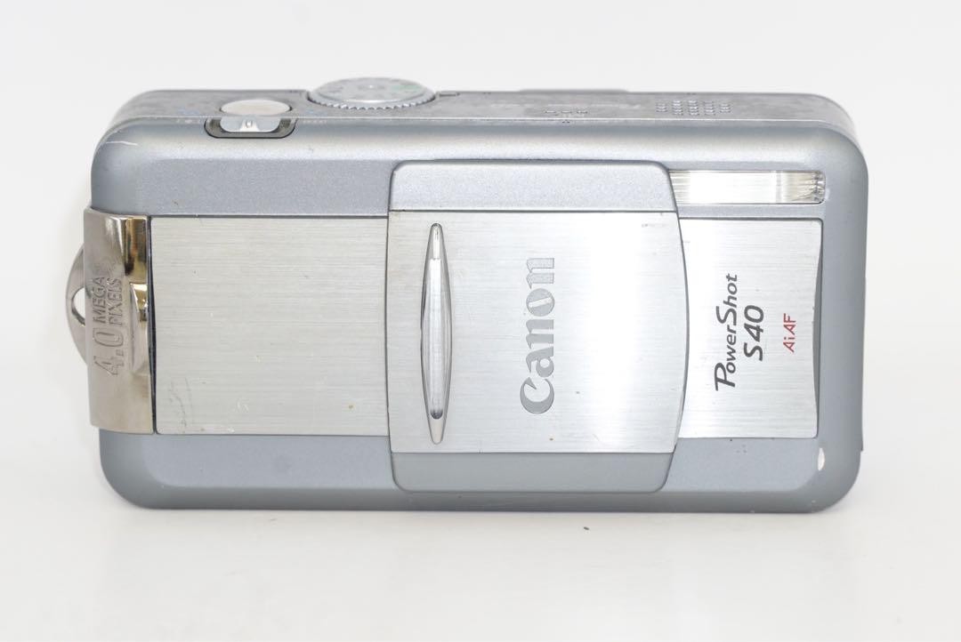 Canon Power Shot S40 デジタル コンパクト カメラ CANON POWER SHOT S40 ジャンクカメラ紹介 - YouTube