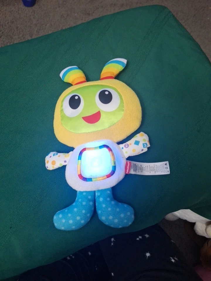 Fisher-Price Groove Glow Bright Beats BeatBo Plush Stuffed Toy And Mini Bot - Image 2 of 3