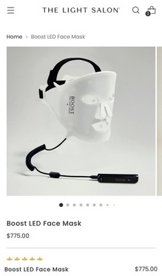 The Light Salon Boost LED Face Mask