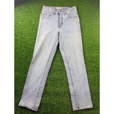 VTG 80s90s Guess Jean Men 30x32 Made In USA Light Wash Denim Classic Green Label