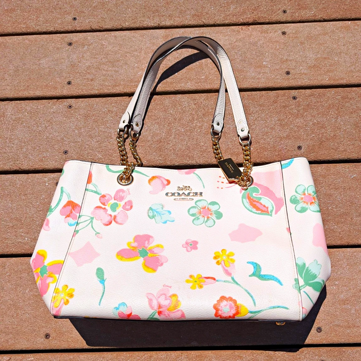 Coach Floral Tote Bags & Handbags for Women for sale - eBay