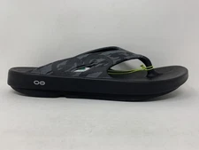 Men's OOFOS OOriginal Sport Sandal, Black Camo, 14 D Medium US