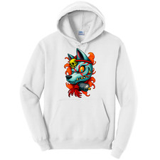 NEW Art Society TATTOO FLASH VOL. 6 WHITE Hoodie SMALL-4XLARGE MADE IN USA