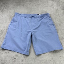 Vineyard Vines Breaker Shorts Mens 40 Blue Performance Chino Stretch 9 Inseam