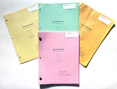 Buffy The Vampire Slayer Original Script - ''Some Assembly Required'' S02E02