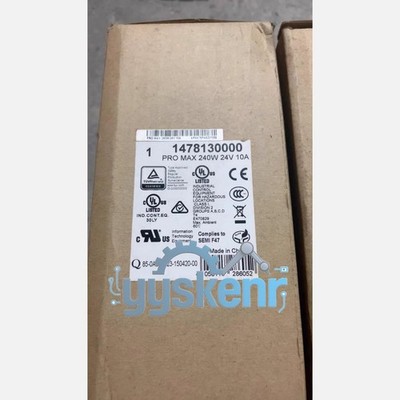 Weidmuller Power supply 1478130000 PRO MAX 240W 24V 10A UPS shipping