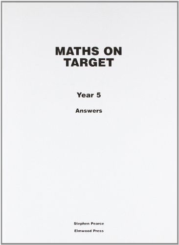 Maths on Target Year 5 Answers by Stephen Pearce PAPERBACK - Image 5