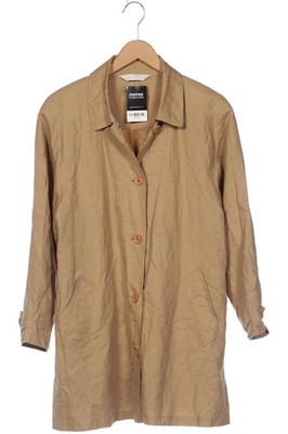 Max Mara Mantel Damen Jacke Parka Gr. EU 38 Leinen Beige #vax5b60