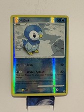 Pokémon TCG Piplup Reverse Holo Karte 93/130 Diamond Pearl 2007 LP+
