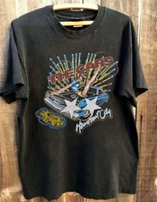 The Cars Heartbeat City Tour Rock N Roll Black T shirt vtg S-4XL