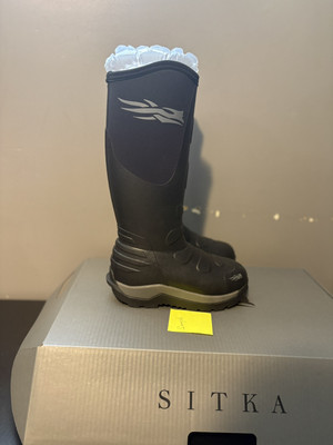 New Sitka Back 40 Boots Black Tall Mens 6 Womens 7 Unisex New In Box