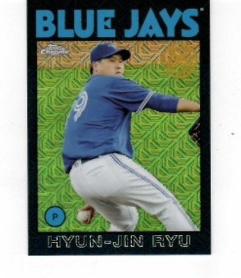 2021 Update Chrome Silver Packs Mojo Black #86C-47 Hyun-Jin Ryu  /199 ID:59996