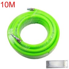 Heavy Duty 8mm Air Hose 10m/30ft 1/4" BSP Fittings for Compressors & Air Tools