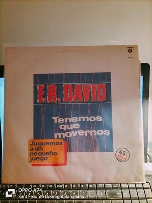 RAR MAXI 12''. F.R.DAVID. TENEMOS QUE MOVERNOS. 2 TRACKS. MADE IN SPAIN