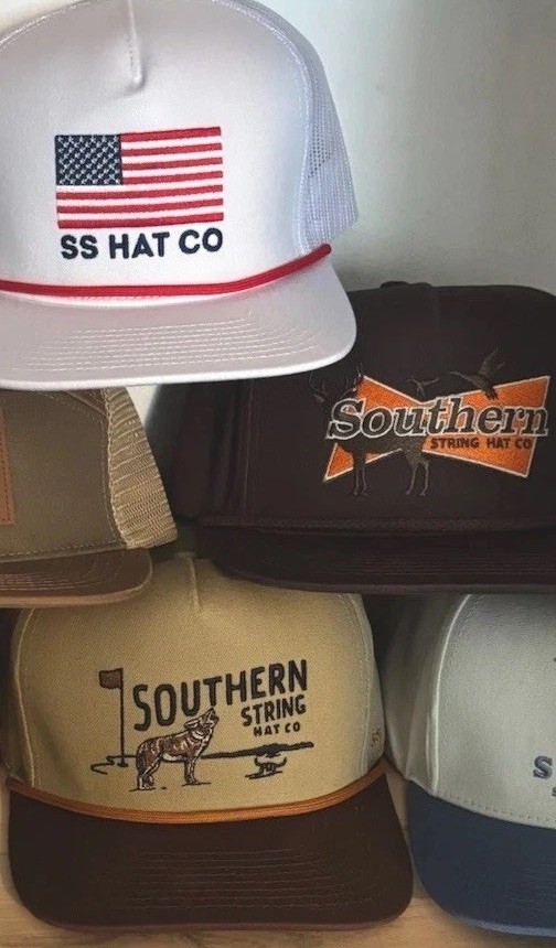 Southern String Hat Co & SS Hat Co Men's Trucker Hats Adjustable Mesh Back