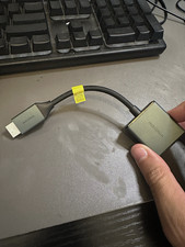 Insignia HDMI Standard Male to VGA/SVGA D-Sub Adapter Converter Gray