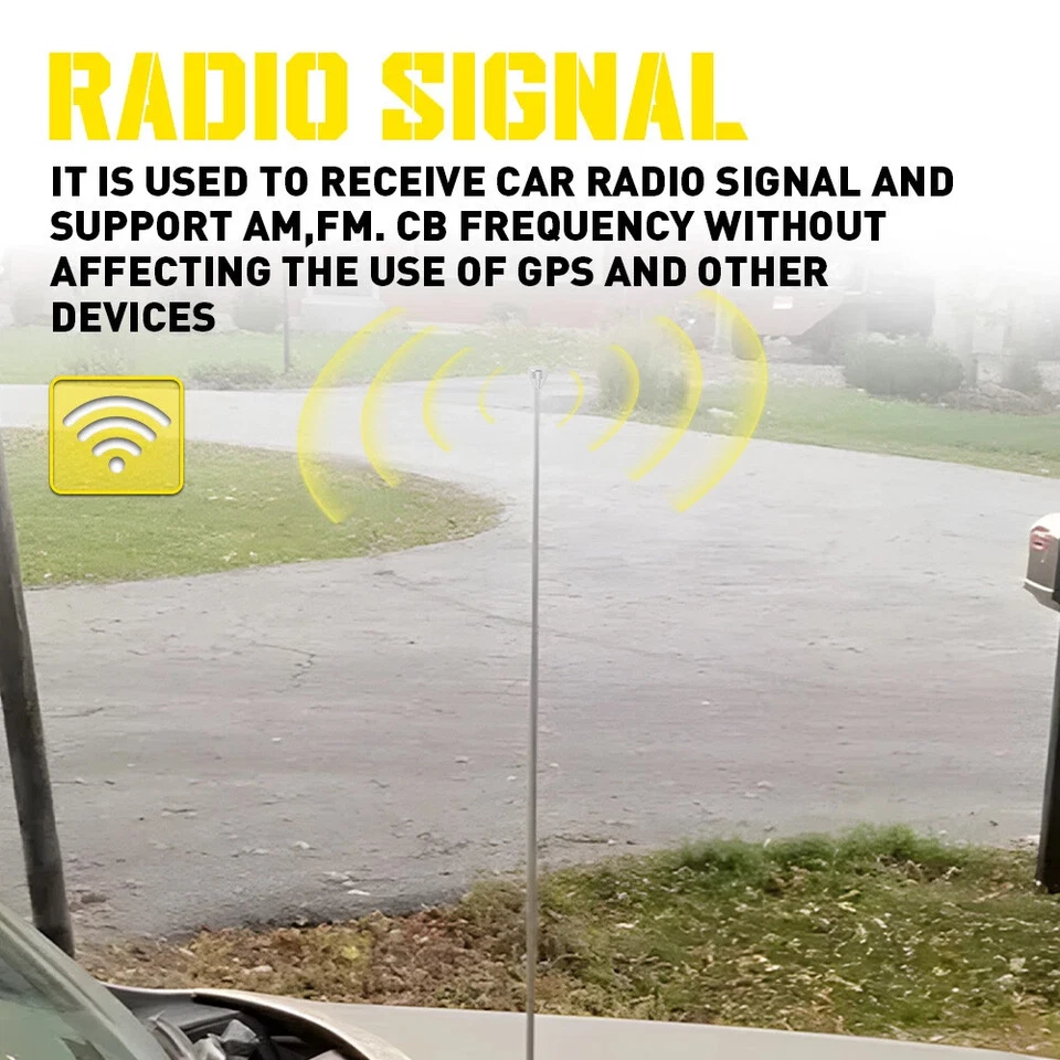 Power Antenna Aerial Mast AM FM Radio for Nissan Altima INFINITI J30 28215-9B000 Foto 2 de 4