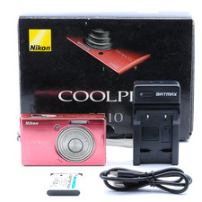  Near MINT Nikon CoolPix S510 8.1 MP Digital Camera Pink from Japan 505067