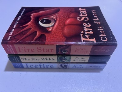 Feuerstern von Chris D'Lacey Der letzte Drache Chroniken Buchbündel x3 Fantasy
