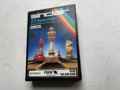 SINCLAIR ZX Spectrum 'CHESS' Rom CARTRIDGE 16k/48k Ram Boxed Free P+P