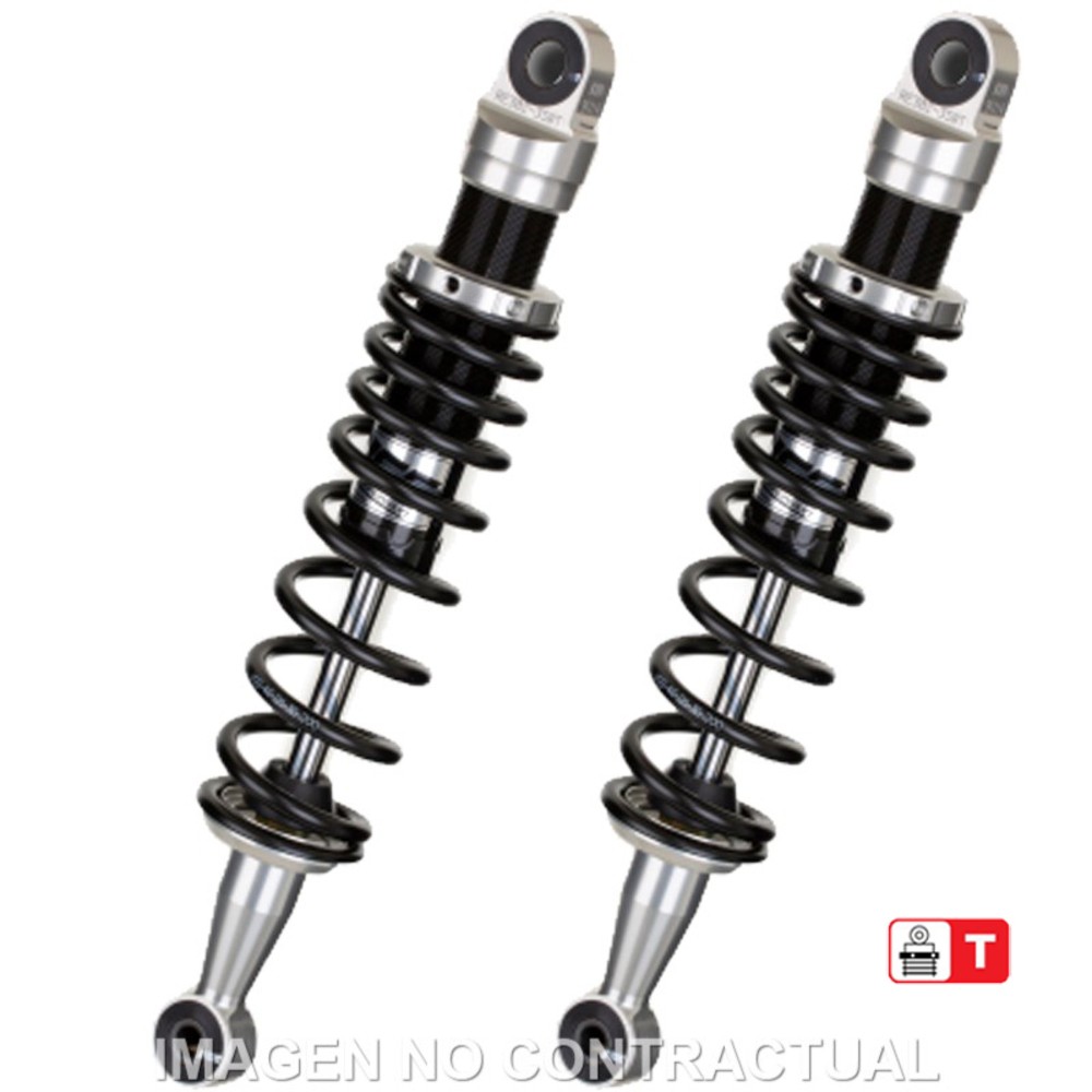 YSS Gas Eco Line Rear Shock Absorbers For Kawasaki 550 Zephyr Motorcycle