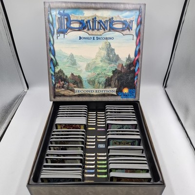 Rio Grande Games Dominion Intrigue 2nd Ed Card Game Strategy INCOMPLETE 