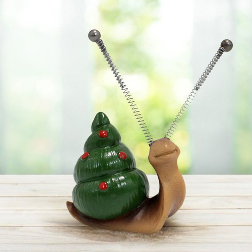 Mini Snail Decoration Small Snail Figurine Lifelike Adorable For Garden - Picture 5 of 24